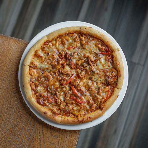 BBQ Chicken/Beef Pizza